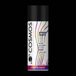Cosmos Paints 4 Matt Black, Matte Colours Spray Paint, Matte Finish (200 Ml) | Quick Dry & No-Drip Wide Spray Cap System For Cars, Bikes & Metal, Wood, Plastic, Diy, Home Décor, Art & Craft