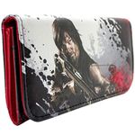 AMC The Walking Dead Daryl Dixon Bow Purse Tri-Fold Coin & Card, Multicolor