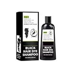 Black Hair Dye Shampoo - 3 in 1 Nat