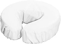 Master Massage Dignity & Luxury Microfiber Massage Table Face Cushion Cover 12piece/a Set (white)