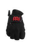 Meinl Percussion MDGFL-L Half Finger Drummer Gloves, Large