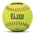 Franklin Sports Official Fast Pitch Softball, 12"