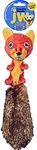 JW Pet 47024 Crackle Heads Plush Squirrel, Medium