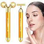 2-in-1 Electric Face Massager 24k G