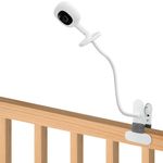 Baby Monitor Mount Compatible with Nanit Pro Smart Baby Monitor & Also for Cameras with 1/4 Screw Moun,t 15.7 inches Flexible Long Gooseneck ArmBaby Camera Holder Stand Without Tools or Wall Damage