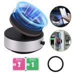 360 Magnetic Car Phone Holder Suction Pro, Rotatable New 2024 Electric Vacuum Magnetic Mount Cup, Phone Stand One-Click Disassembly for Car Indoor Screens Glass Wall