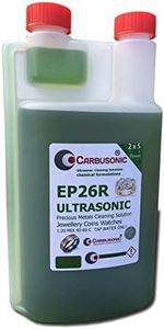 Ultrasonic Cleaning Solution for Jewellery, Spectacles, Coins, Ceramics, Tattoo and more, Makes up-to 20 litres for Ultrasonic cleaning tanks., liquid