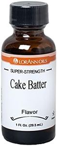 LorAnn Super Strength Cake Batter Flavor, 1 ounce bottle