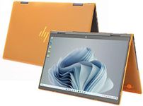 mCover Case ONLY Compatible for 2022~2023 15.6" HP Envy x360 15-EW0000 (Intel CPU) / 15-EY0000 (AMD CPU) Series Laptop (NOT Fitting Any Other HP Models) - Orange