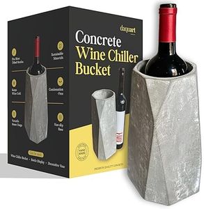 Daquart® | Enfriador de Botellas de Vino de Hormigón | Cubitera para Botellas - Mantendrá tu bebida fría | Botellero vino - Diseñado para Amantes del Vino – Accesorios vino | Concrete Wine Cooler