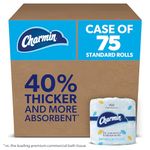 Charmin for Commercial Use Toilet Paper, Individually Wrapped, 2-Ply Standard Roll, 75 Rolls/Case, 450 Sheets/Roll