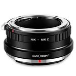 K&F Concept AI to Nik Z Lens Mount Adapter Compatible with Nikon F/AI/AIS/D/AF-S Mount Lens and Compatible with Nikon Z Mount Z6 Z7 Mirrorless Cameras