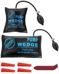 How Strong and Durable The eSynic 2Pack Air Wedge Pump Up Bags are!2 Different Sizes Air Bags for Lifting Door Durable Air Lifting Door Pump Up Bags Load-Bearing 300 Pounds for Door Windows etc