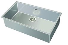 Franke 33"X18"Single Bowl SS Kitchen Box Sink | Premium 304 Stainless Chrome Nickel Steel | Rust & Stain Resistant | Brushed Matt Finish | Minimizes Sound |BXX 210/110-79 -42 3 1/2" WWK ND NOF NTH R12