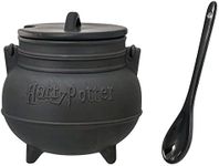 Harry Potter Cauldron Ceramic Soup Mug with Lid and Spoon