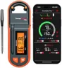 Thermopro TempSpike 600 ft Wireless Meat Thermometer Digital with Ultra-Thinner Probe, Bluetooth Meat Thermometer Wireless with LCD-Enhanced Booster for BBQ Grill Smoker Rotisserie Sous Vide