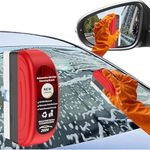 Car Glass Oil Film Remover with Hydrophobic Coating | Anti-Fog, Rainproof, Streak-Free Automotive Glass Cleaner | Multipurpose Windshield Cleaning Kit for Cars, Windows, and Mirrors (PACK OF 1)