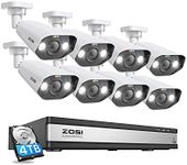 ZOSI 16CH 4K Spotlight Home PoE Sec