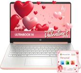 HP Rose Gold Ultrabook Laptop with 