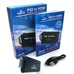 Kaico Edition - Playstation 2 PS2 HDMI Converter - PS2 to HDMI - Component to HDMI Converter Adaptor - Play Playstation 2 on your HDMI TV - Retro Gaming PS2 HDMI Converter Adapter