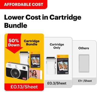 Kodak Mini Shot 2 Retro Instant Camera Printer – White