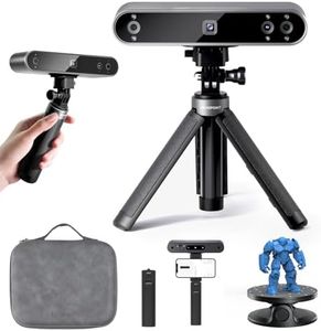 Revopoint POP 3 Handheld 3D Printing 3D Scanner, 3D Scanner with 0.05mm Accuracy and 18FPS Scan Speed, Color 3D Scanning for Android/iOS/Win10/MacOS - Advanced
