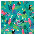 Amscan 9914516 - Club Tropicana Summer Party Luncheon Napkins - 16 Pack