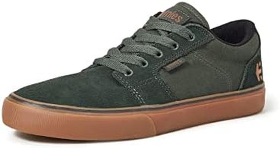 Etnies Barge LS, Scarpe da Skateboard Uomo, Verde (327-Green/Gum 327), 43 EU