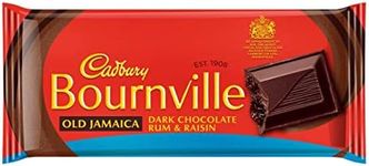 Cadbury Bournville Old Jamaica Dark Chocolate Bar Limited Edition Rum & Raisin Dark Chocolate (10)