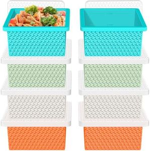 Silicone Freezer Molds for Soup Cubes - 2-Cup Freezer Storage Container Tray with Lid, 8 Pack Stackable Ice Cube Trays for Portion Control,Food Storage & Meal Prep,Oven & Dishwasher Safe