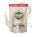 Pulsin - Natural Unflavoured Vegan Hemp Protein Powder - 250g - 4.9g Protein, 0.4g Carbs, 35 Kcal Per Serving - Gluten Free, Plant Based, High Fibre, Rich in Omega 3 & Dairy Free