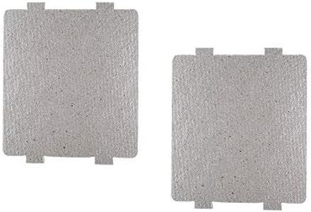 Waveguide Cover Compatible with Frigidaire 5304464061, Microwave Oven Repairing Part Mica Plates Sheets (2 Pack)