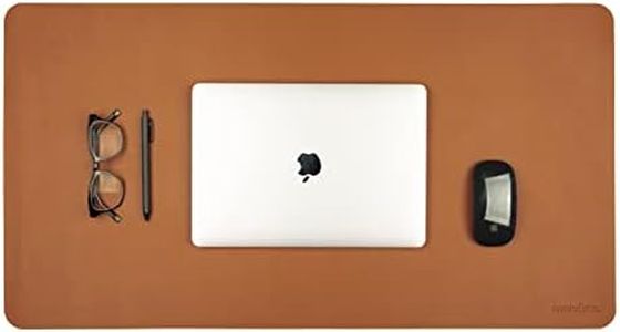 ANECDOTE Vegan Leather Desk Pad - 31.5"x17" Desk Mat for Your Office. This Quality Large Mouse Pad has Chic Elegance, Professional Look & Satisfying Touch - The Perfect Leather Mouse Pad for You!