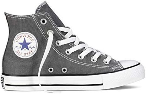 Converse Chuck Taylor All Star High Classic CTAS Hi Unisex Zapatillas de Lona con una Pegatina de 7kmh Gris 1515