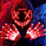 JOYIN Halloween Led Mask Light Up S