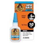 Gorilla 7400202 XL Super Glue, 1 Pack, Clear