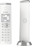 Panasonic KX-TGK222 Designer Cordless Phone, with answerphone, call blocker and do not disturb mode - White