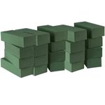 Oasis 20 Pcs, Wet & Dry Floral Foam Blocks Multipurpose for Florist Flower Foam Arrangement of Fresh or Silk Artificial Flowers - Advantage Green (9"L x 3.1"W x 4.3"H)