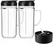 2 Pack Magic Bullet Blender Cups, T