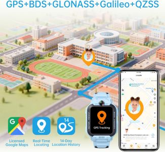 imoo Kids Smart Watch, Blue – Z7 GPS Tracker, Waterproof