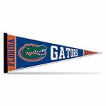 Rico Industries NCAA Florida Gators Exclusive 12" x 30" Felt Wall Décor Pennant - Great for Home/Bed Room/Man Cave Décor