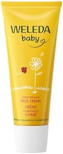 Weleda Baby Face Cream, Calendula Moisturiser, Moisturising Cream for Baby, Delicate Skin, Dermatologically Tested, Gentle Protection, Developed by Professionals, Lanolin, 50ml
