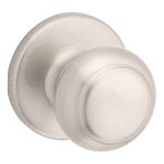 Kwikset 92001-572 Cove Passage Hall and Closet Knob in Satin Nickel