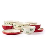Lenox 893494 Holiday Luna 8-Piece Nesting Dinnerware Set