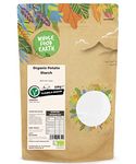 Wholefood Earth Organic Potato Starch – 500g | GMO Free | Vegan | Certified Organic