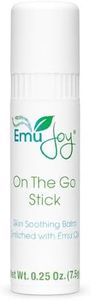 Emu Joy On The Go Skin Balm Stick - Natural Portable Balm with Emu Oil, Calendula & Chamomile - For Dry, Sensitive, Eczema Prone & Psoriasis Prone Skin - Pocket Size Twist-Up - 0.25 oz