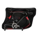 SCICON Adult Unisex 3.0 AEROCOMFORT 3 0 TSA TRIATHLON BIKE TRAVEL BAG, Black/White, ESTANDAR UK