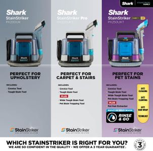 Shark StainStriker Pet Spot Cleaner – Portable Carpet & Upholstery Cleaner