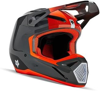 Fox Racing V1 Motocross Helmet, Ballast Grey, Large