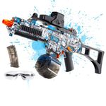 WAZG Electric Gel Water Gun, Rechargeable Water Blaster Squirt Guns, 4